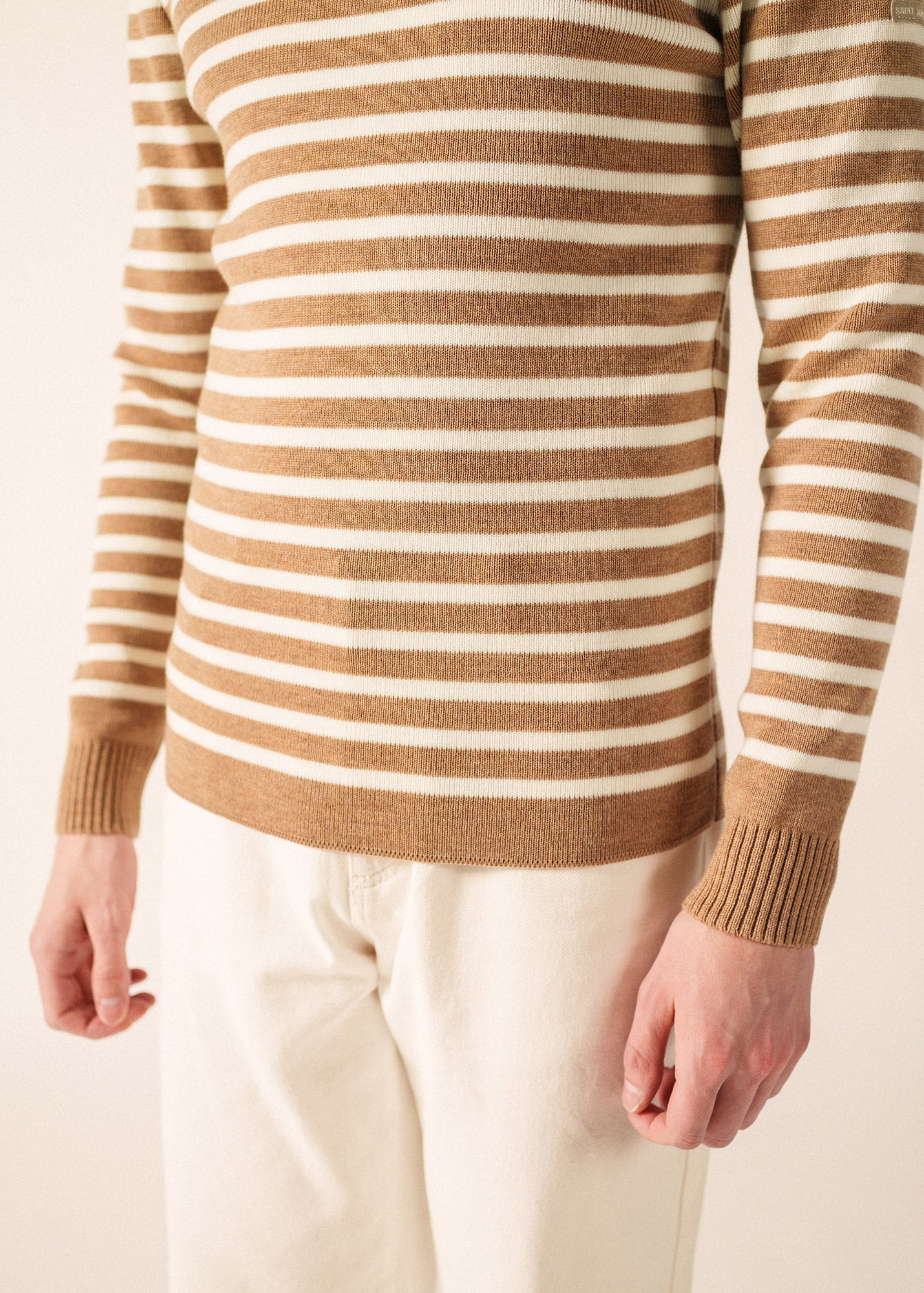 Pull marin Rochefort (BEIGE FONCE/ECUME)