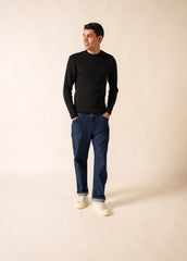 Pull marin Rochefort (NOIR)