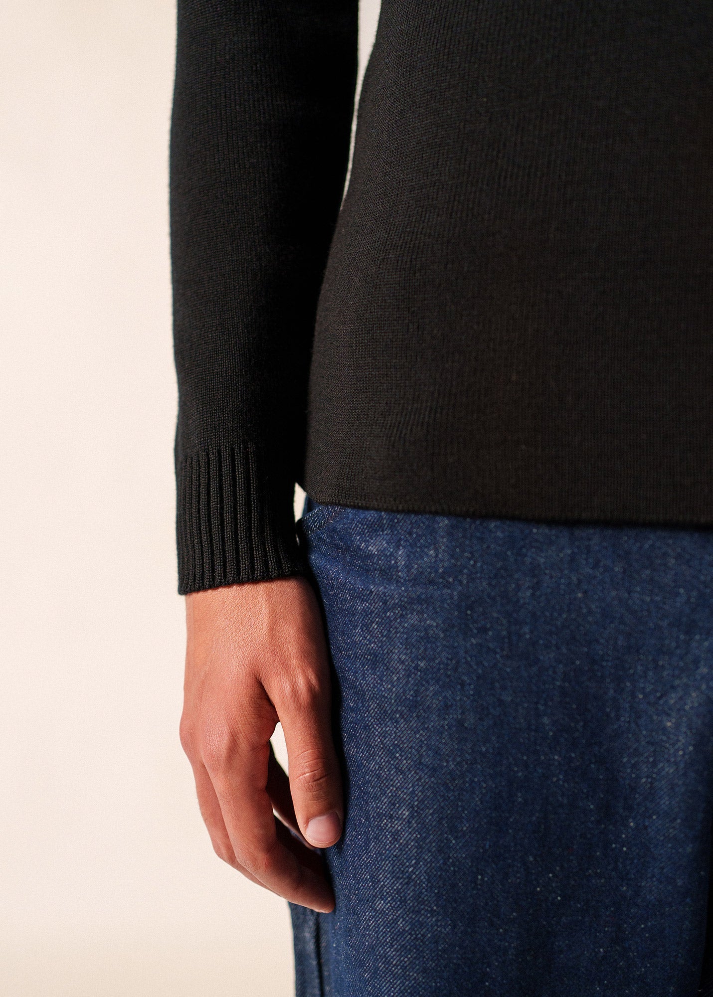 Pull marin Rochefort (NOIR)