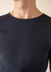 Marinière Méridien coudières (NAVY/ECRU/NAVY)