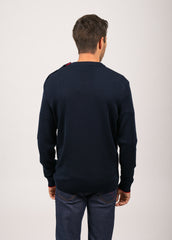 Pull Rives (NAVY/TULIPE)