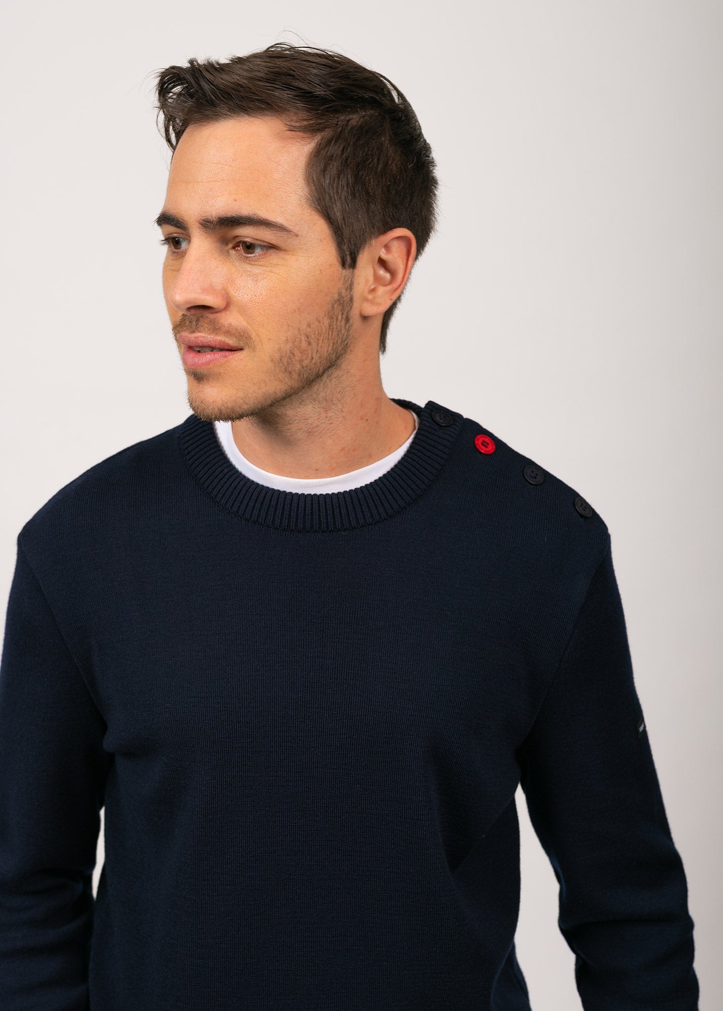 Pull Rives (NAVY/TULIPE)