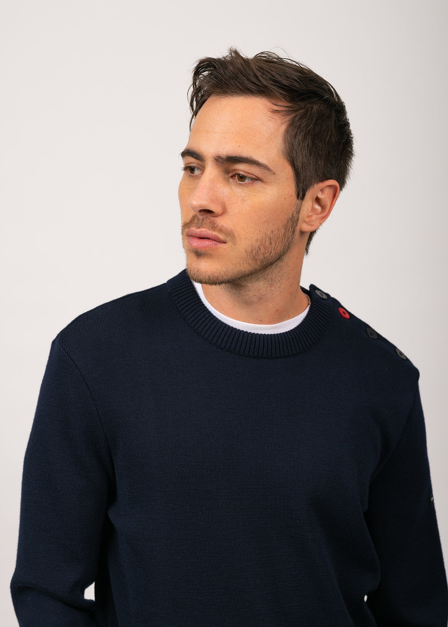 Pull Rives (NAVY/TULIPE)