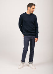 Pull Rives (NAVY/TULIPE)