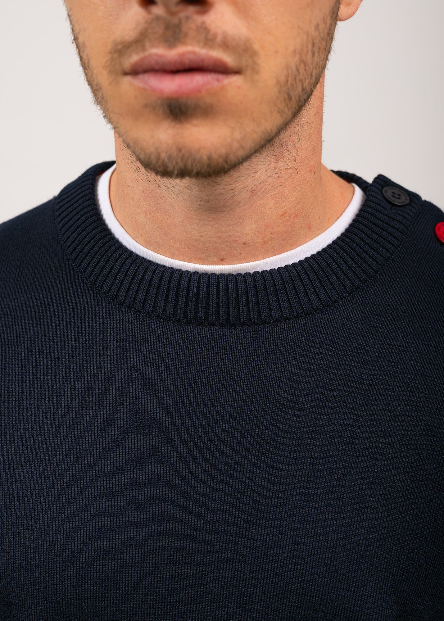 Pull Rives (NAVY/TULIPE)