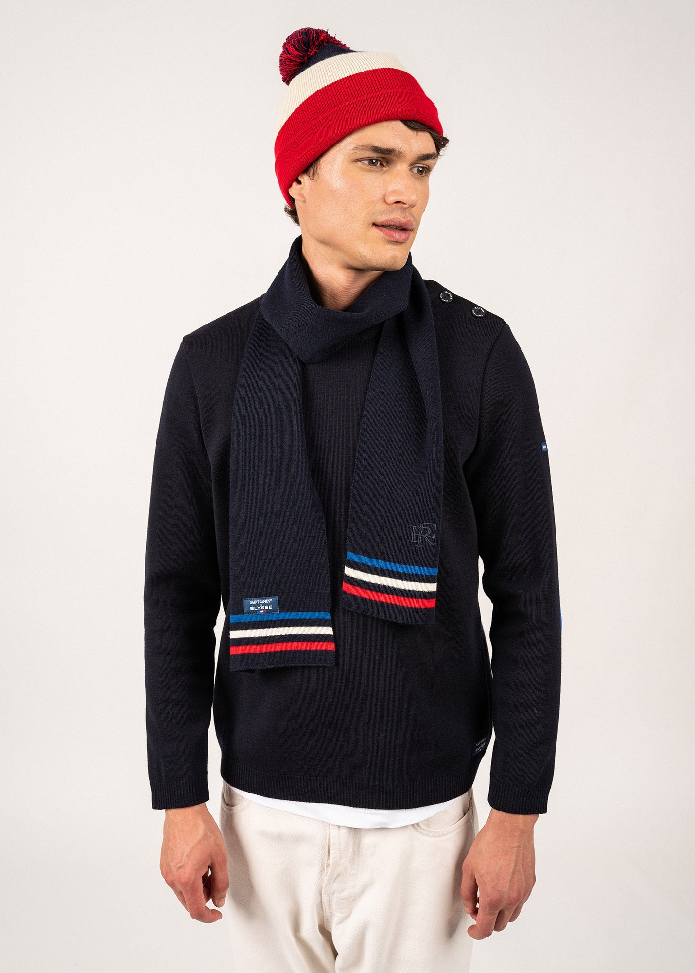 Echarpe tricolore x l'Elysée (MARINE)
