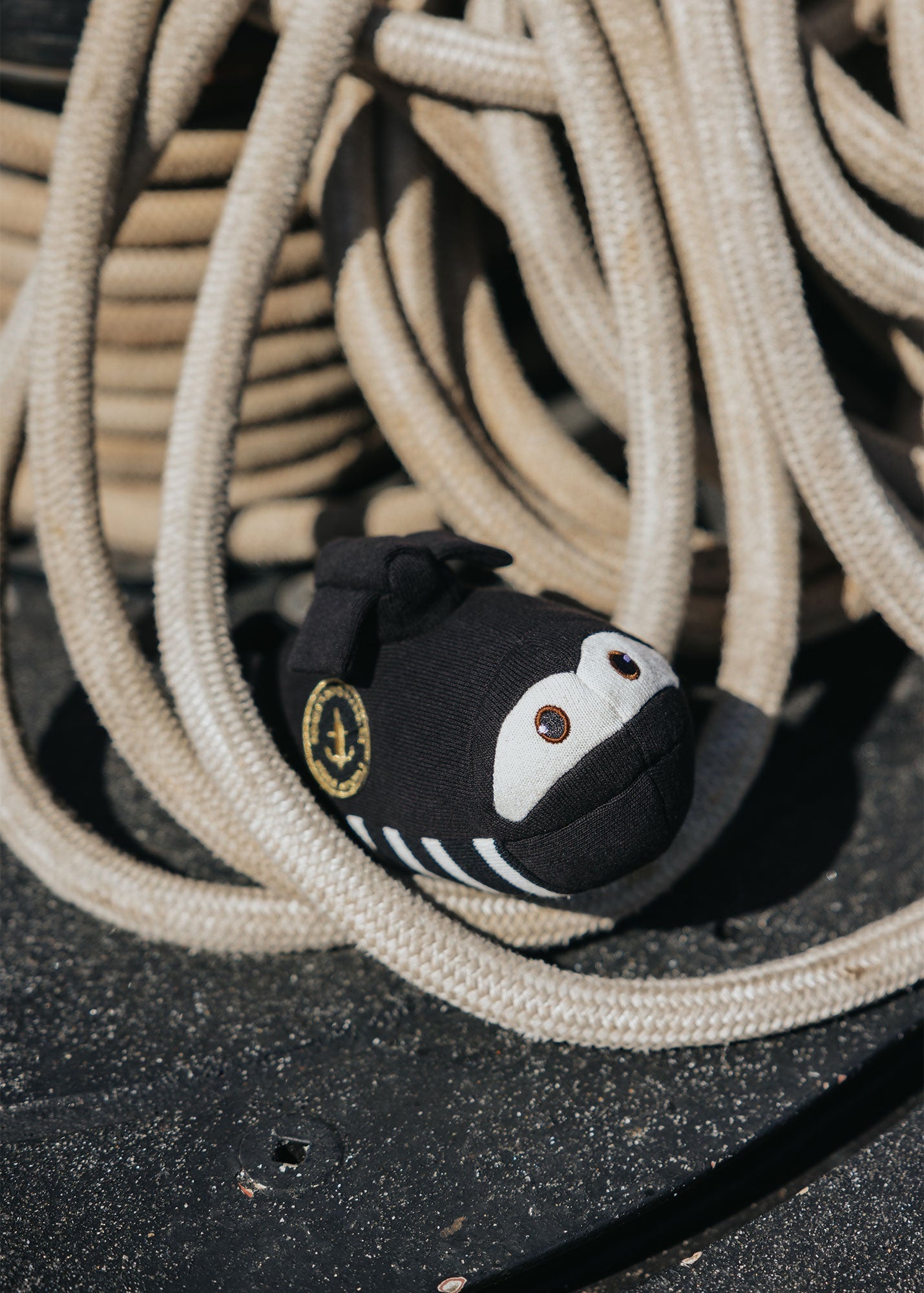 Doudou sous-marin - SAINT JAMES x Marine nationale (NOIR/ECRU)