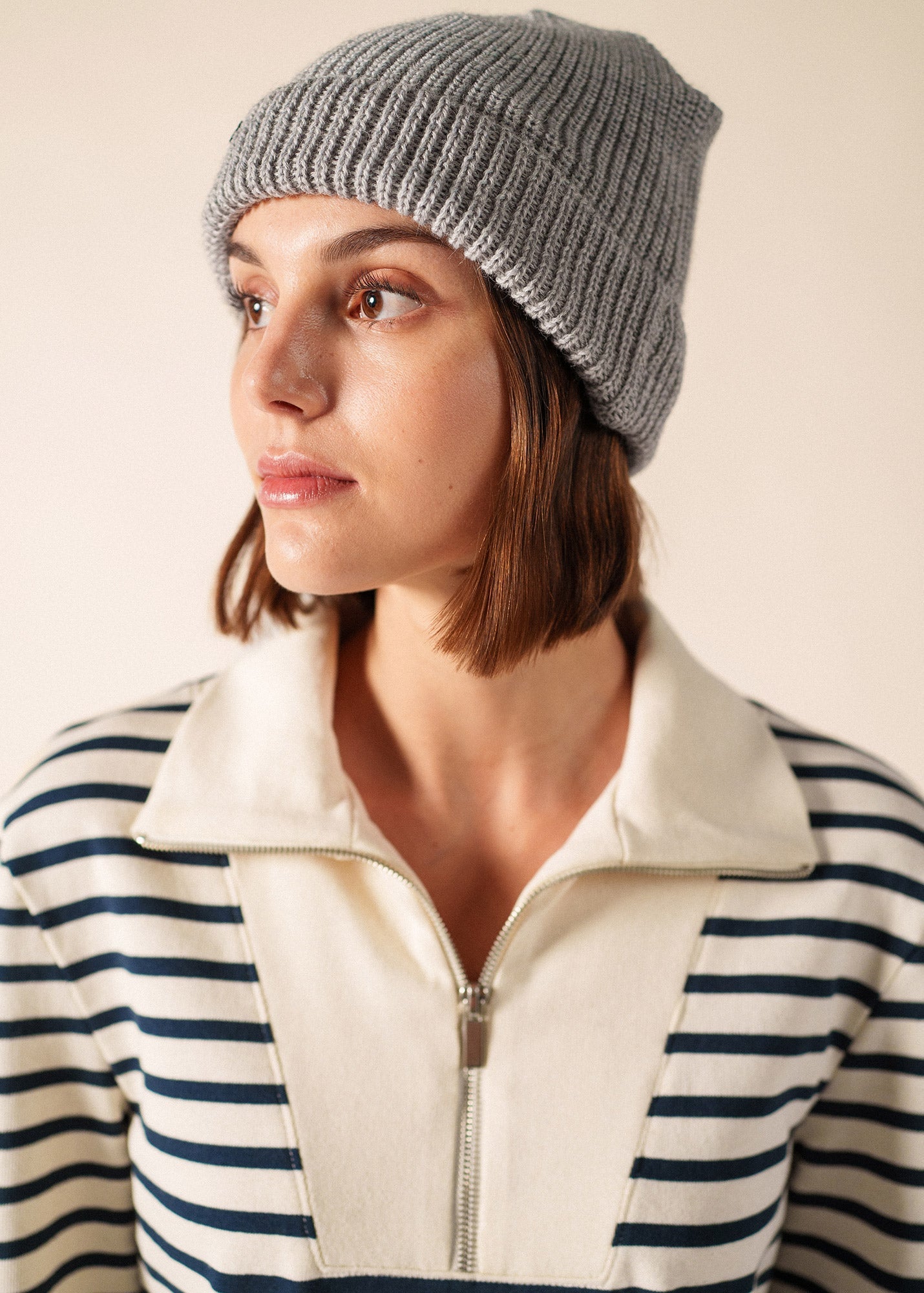 Bonnet Perlé (GRIS CLAIR)