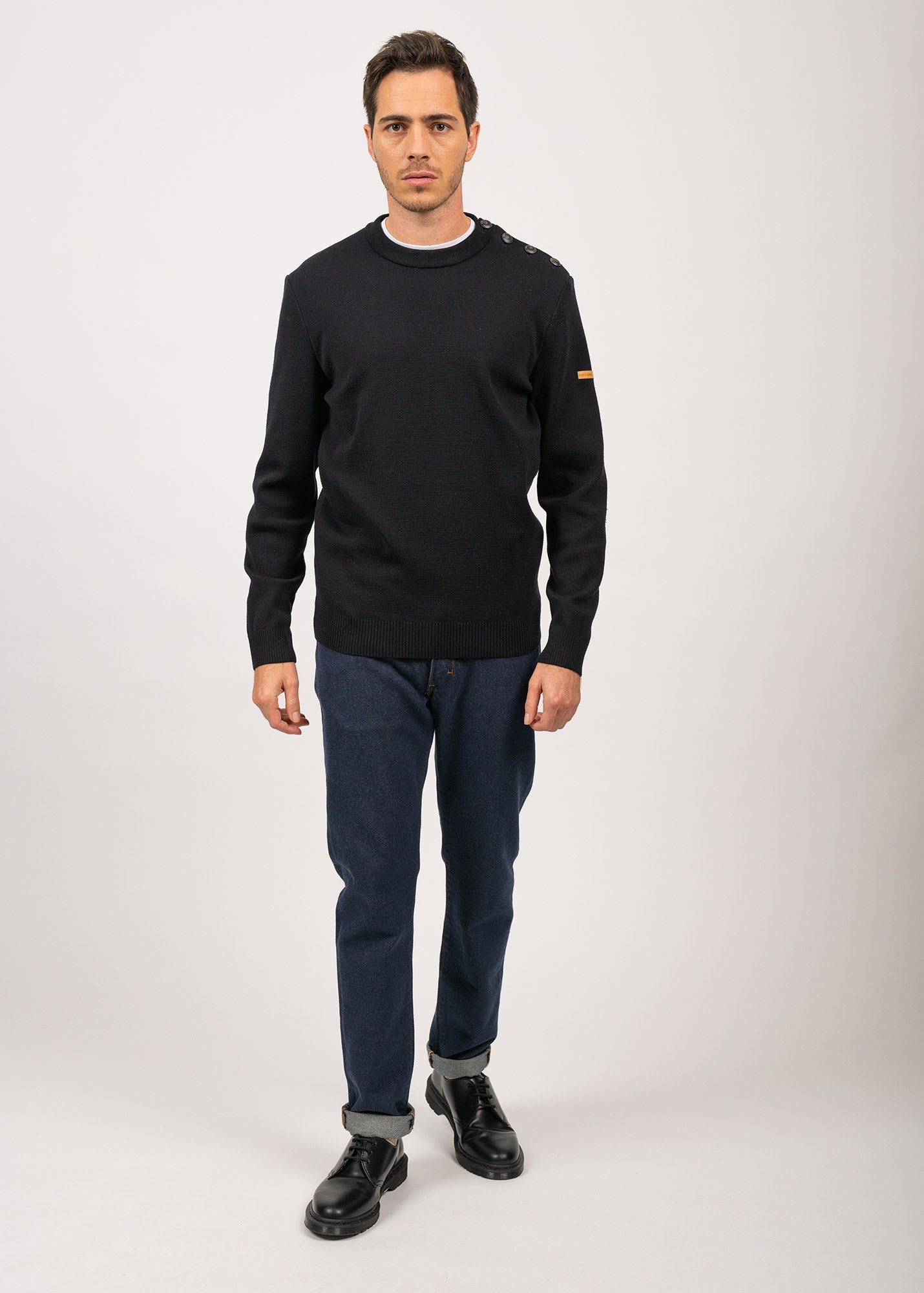 Jean Alphone Mérinos x Ateler Tuffery (MARINE)