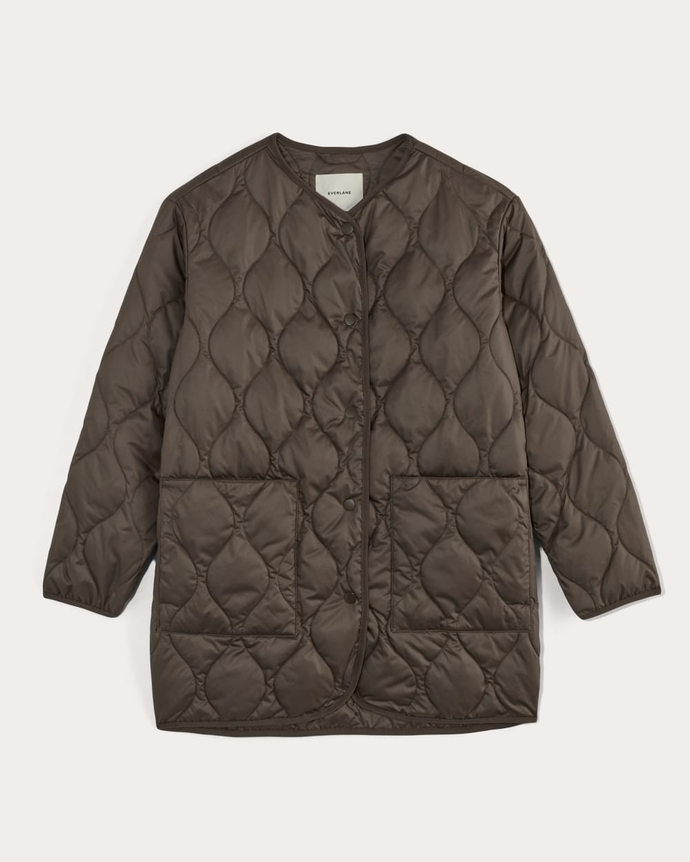 The Quilted Liner | Earth Brown