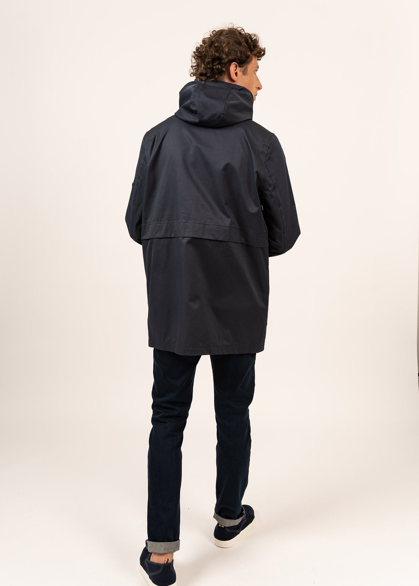 Manteau St Dylan (MARINE/VERT)