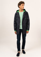 Manteau St Dylan (MARINE/VERT)