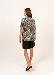Chemise Awena (ECUME/NOIR)