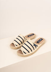 Mules espadrilles (ECRU/MARINE)