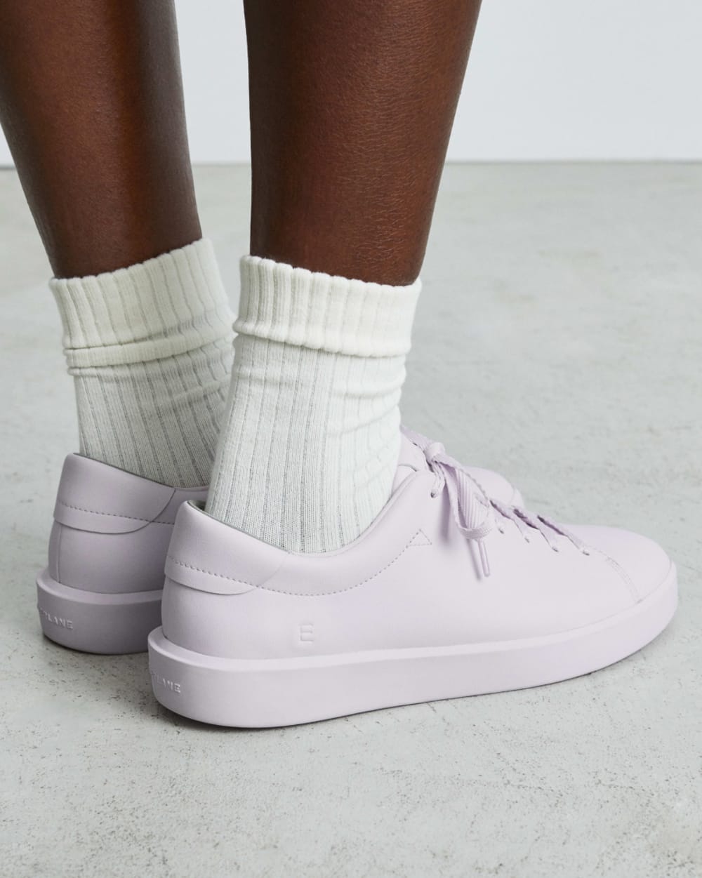 The ReLeather搴?Tennis Shoe | Orchid