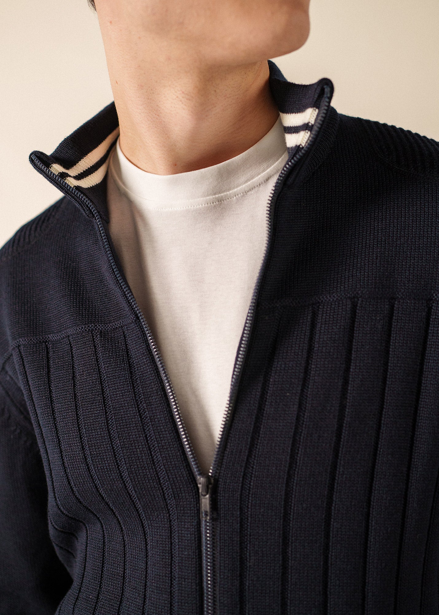Gilet Calypso Réédit (NAVY/BLANC)