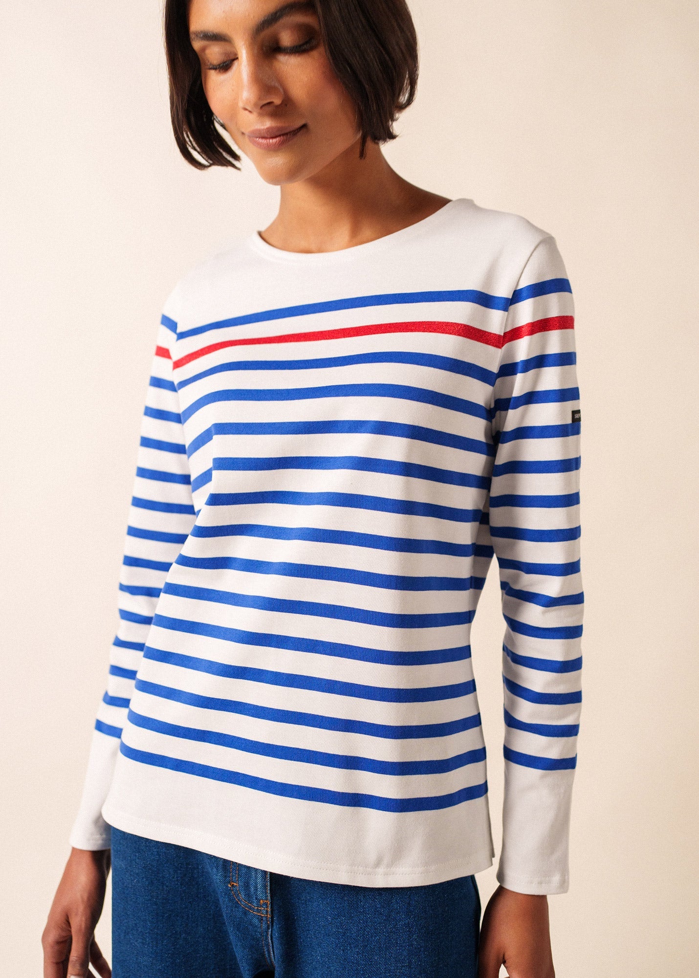 Marinière Naval Lurex (NEIGE/GITANE/TULIPE)