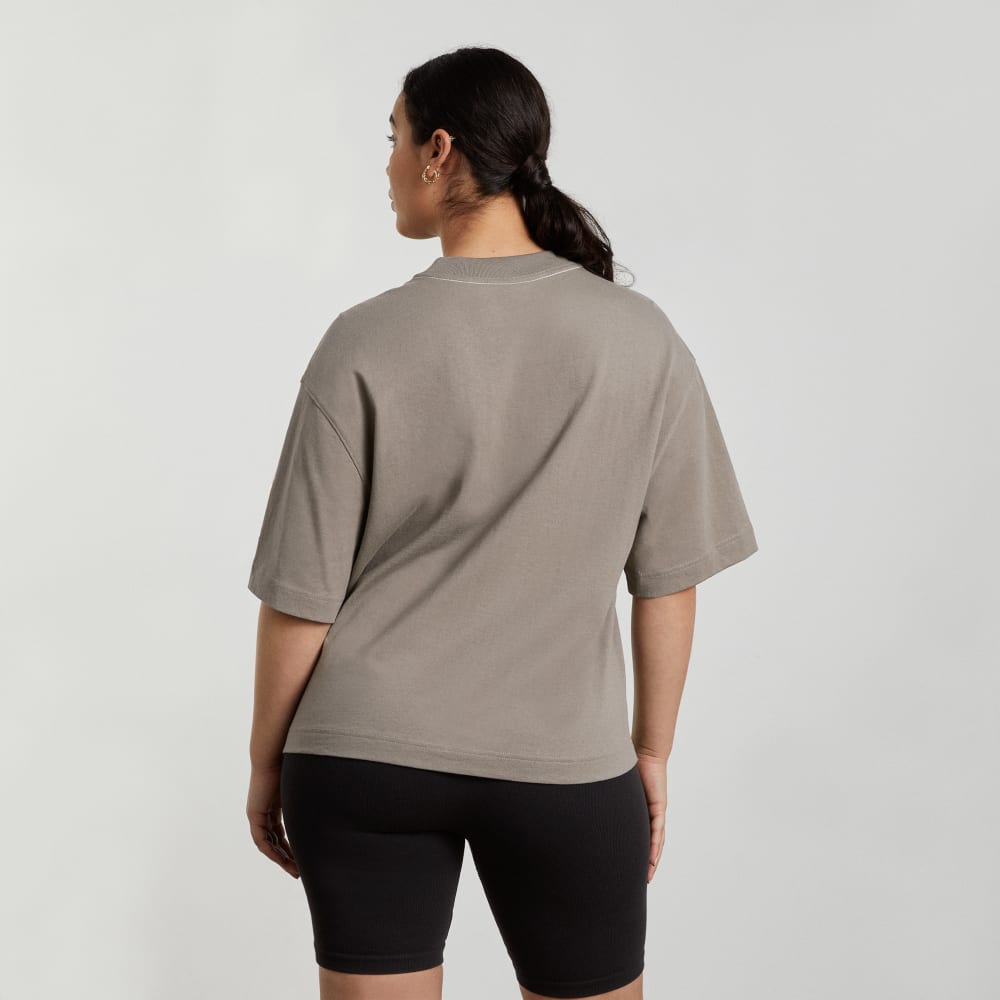 The Premium Weight Relaxed Tee | Clay