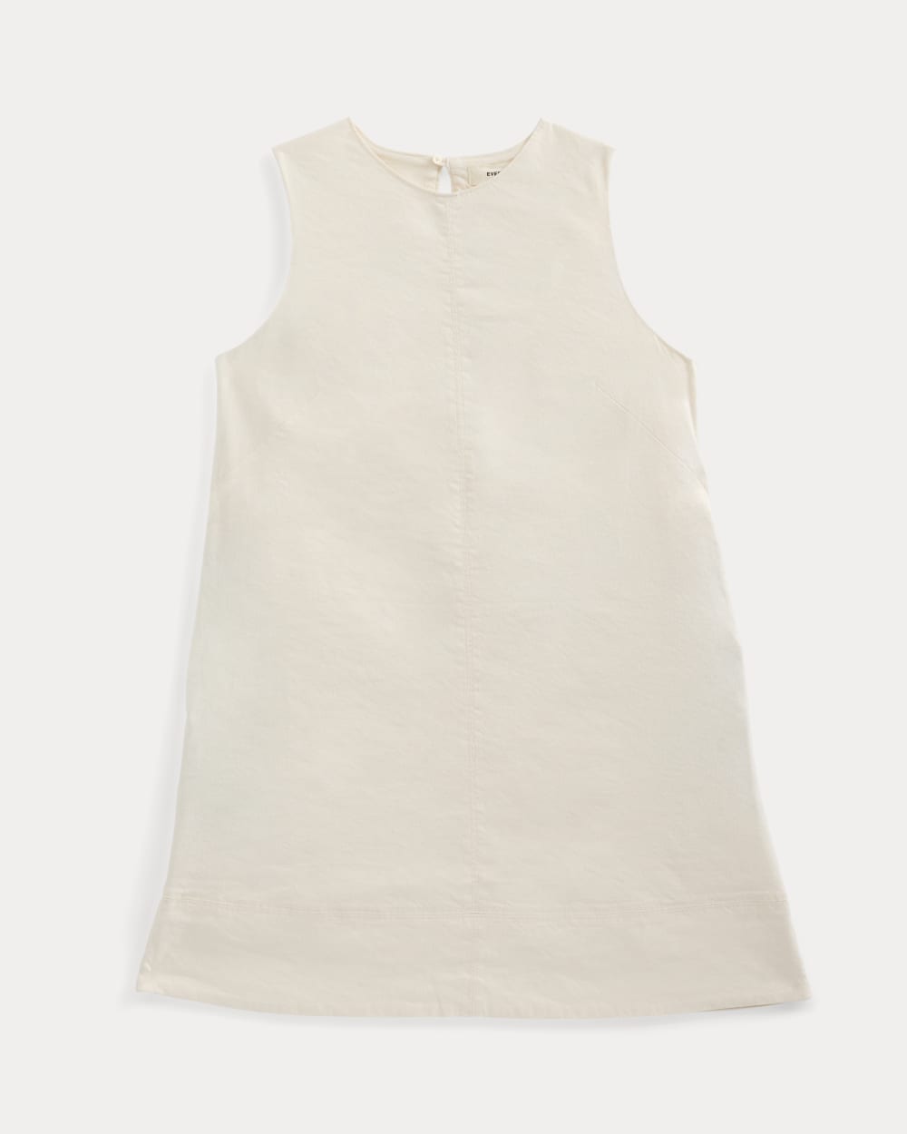 The Shift Dress in Stretch Linen | Bone