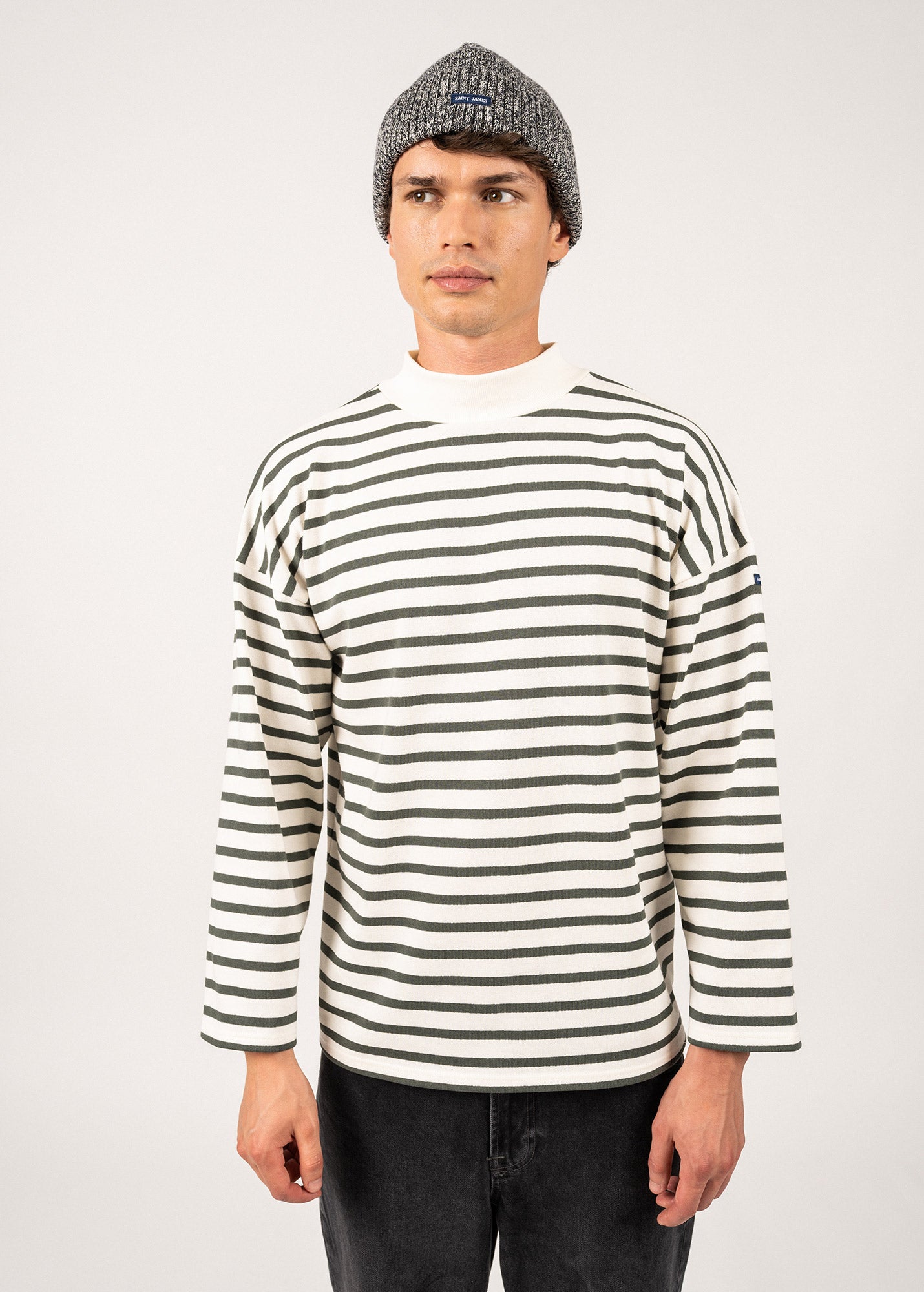 Bonnet Yvetot (NAVY/ECRU)