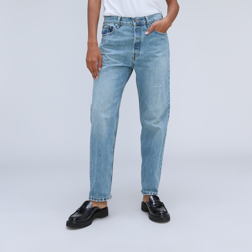 The Rigid Slouch Jean | Broken-In Blue | 27.5閳?Inseam