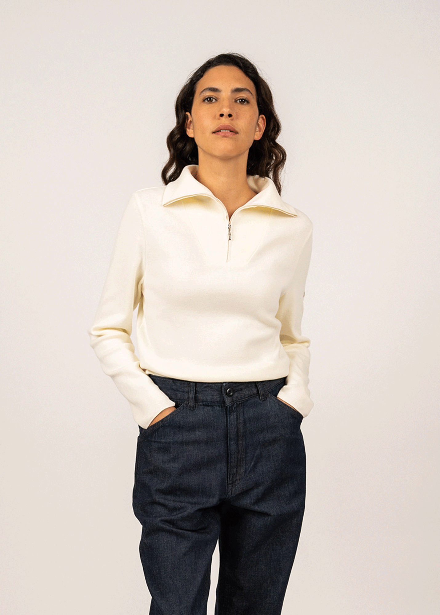 Pull Passerelle coton (ECUME)