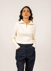 Pull Passerelle coton (ECUME)