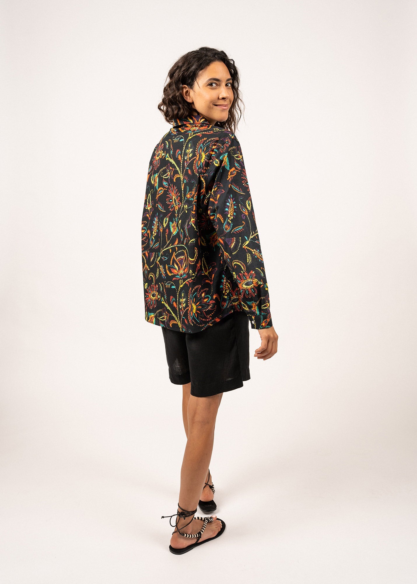 Chemise Marion (NOIR EVASION)