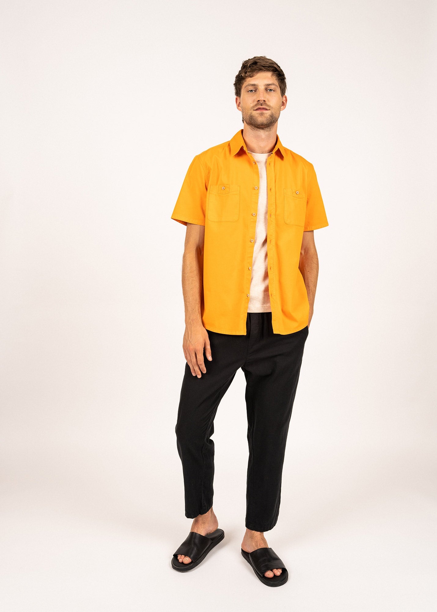 Chemise Arkan (TANGERINE)
