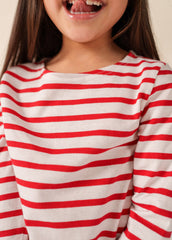 Marinière Minquiers enfant (NEIGE/TULIPE)