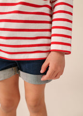 Marinière Minquiers enfant (NEIGE/TULIPE)