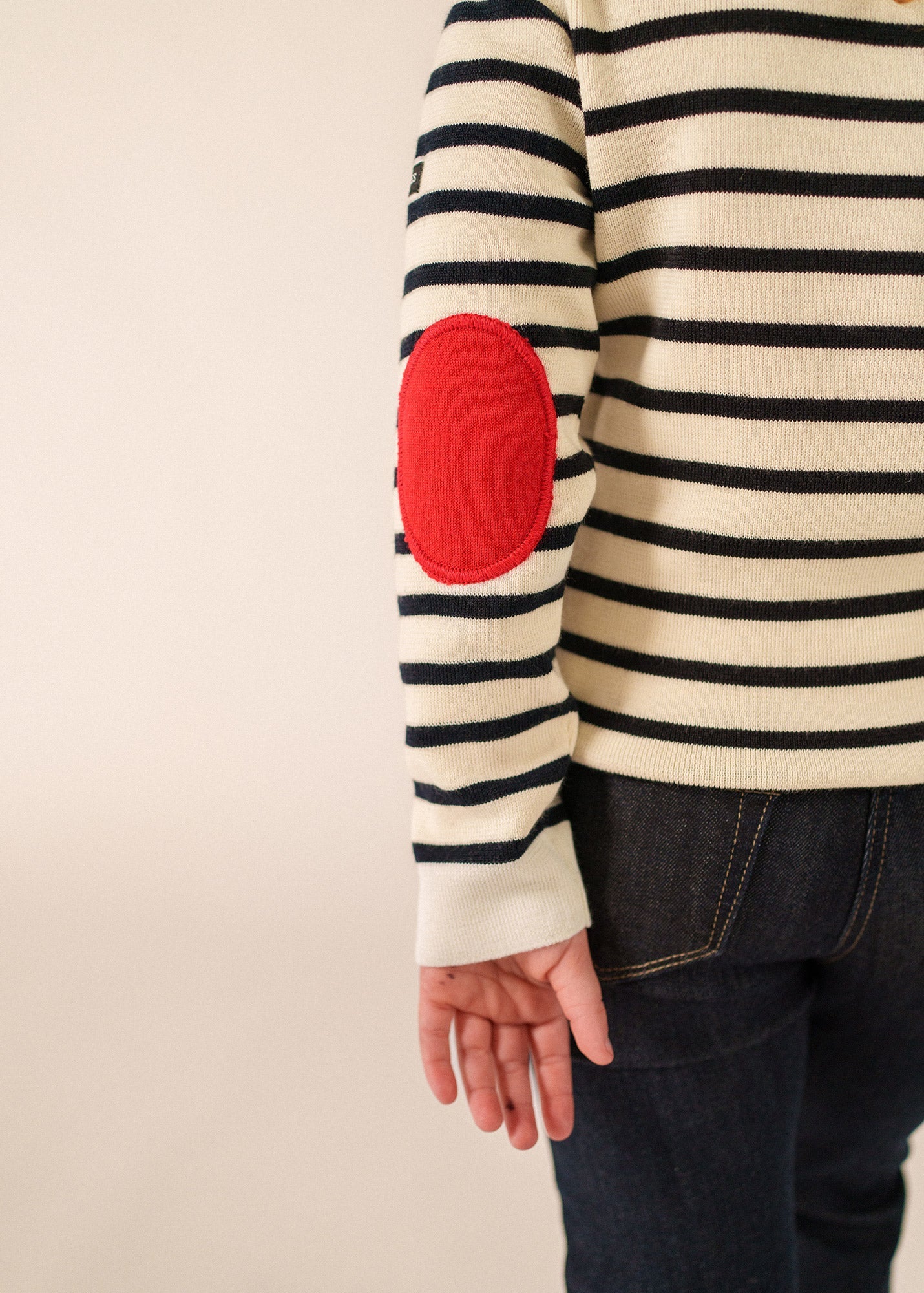 Pull Brégançon Pop enfant (ECUME/NAVY/TULIPE)