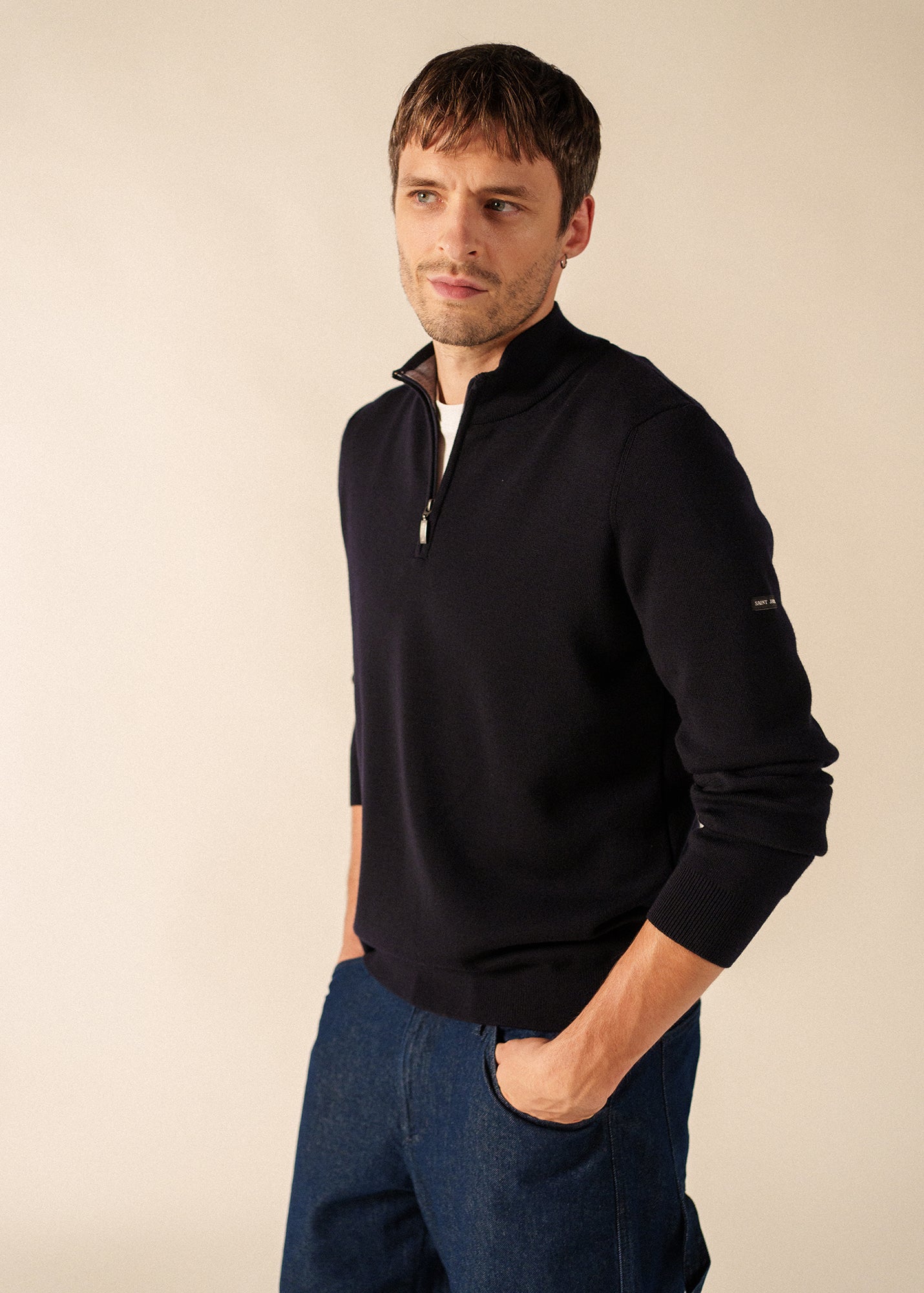 Pull Crossley (NAVY/GRIS)