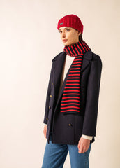 Echarpe Duguay (NAVY/TULIPE)