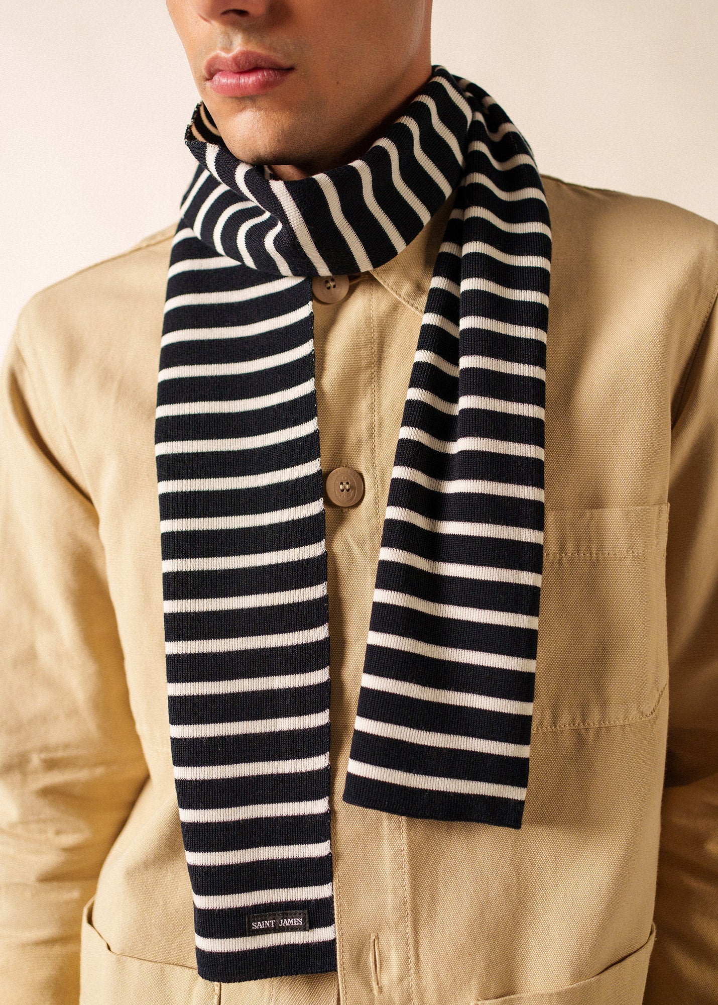 Echarpe Duguay (NAVY/ECUME)