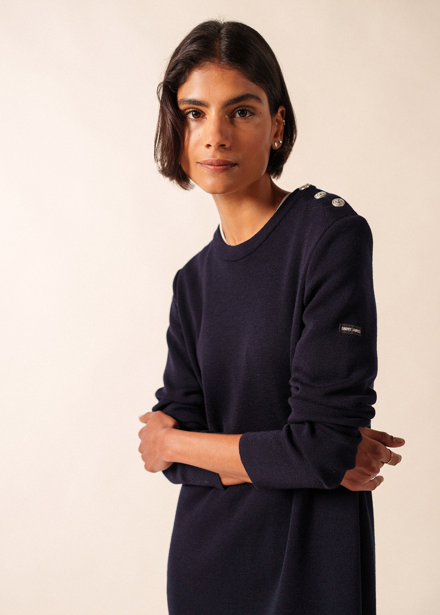 Robe longue Marée (NAVY)