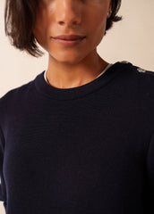 Robe longue Marée (NAVY)