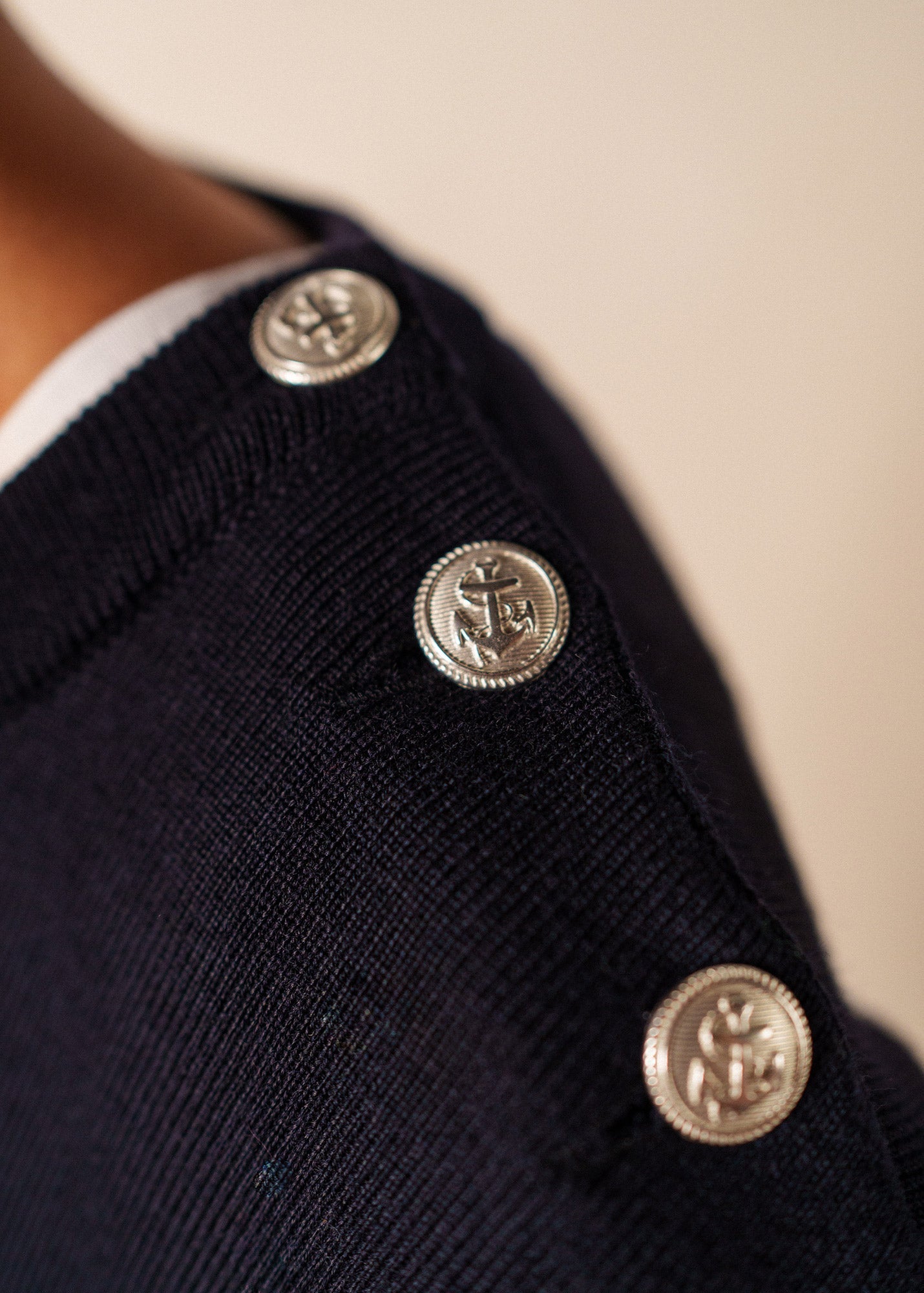 Robe longue Marée (NAVY)
