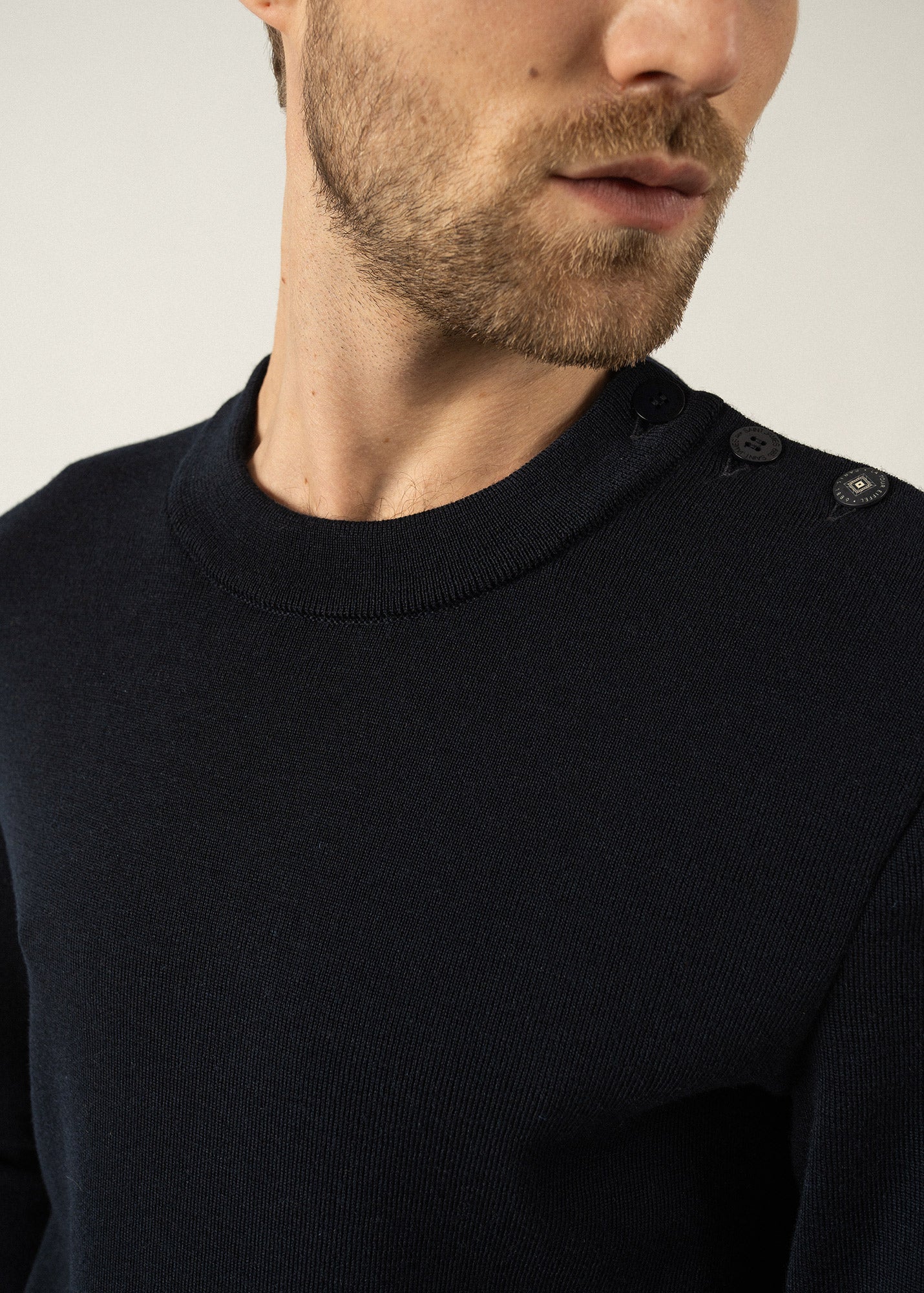 Pull Mondiovision x La tour Eiffel (NAVY/ECUME)