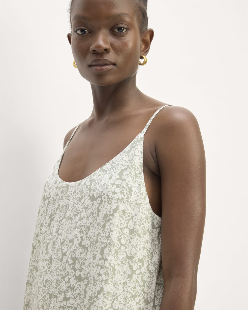 The Summer Slip Dress | Sage Mini Floral