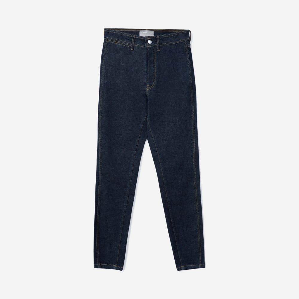 The Way-High® Clean Front Skinny Jean | Dark Indigo | 26.5" Inseam