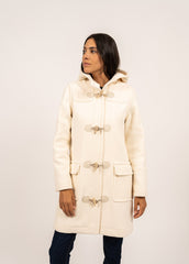 Duffle-coat Vénus (BLANC D'HIVER)