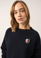 Broche Campus (NAVY/TULIPE)