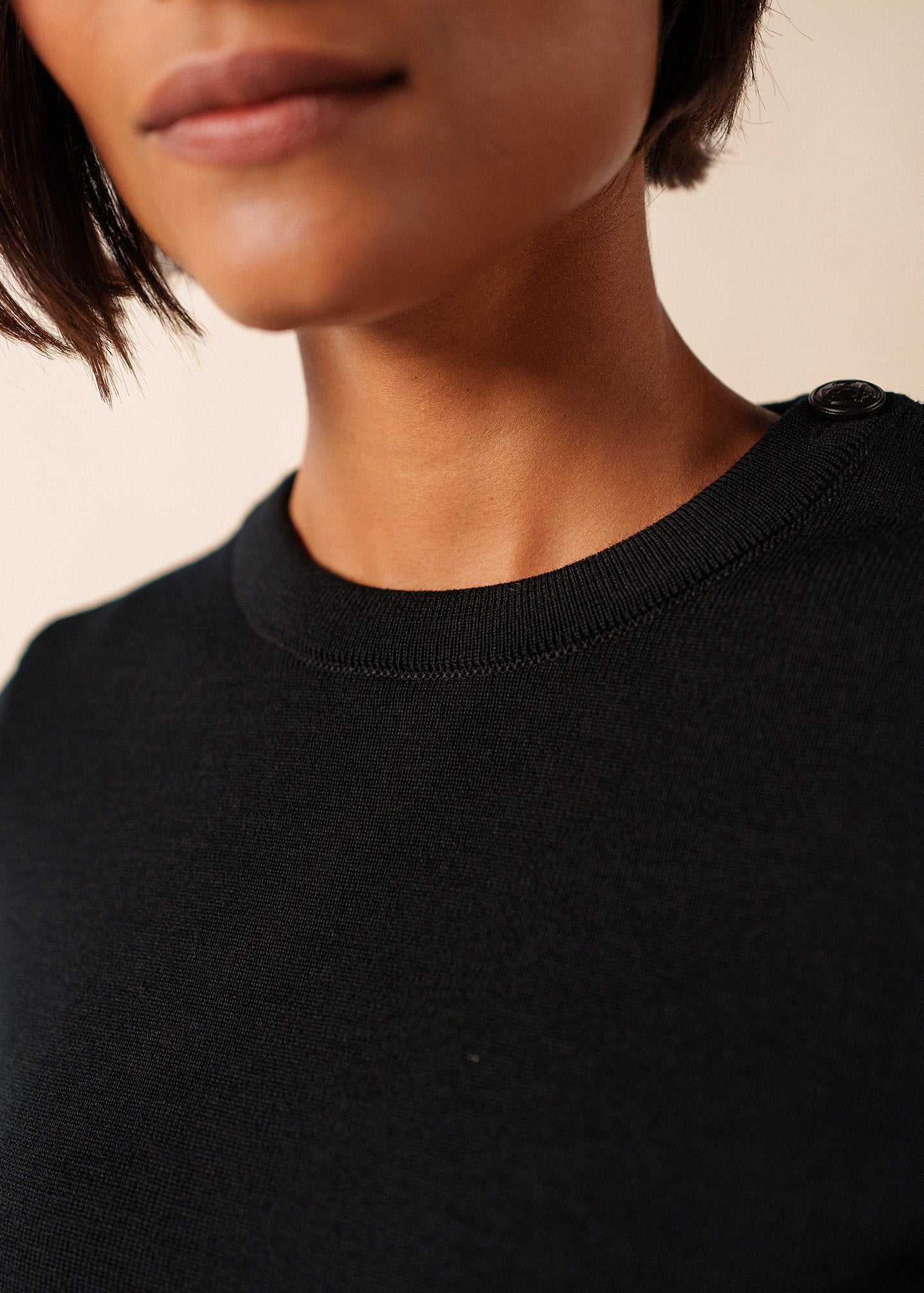 Pull marin Brégançon (NOIR)