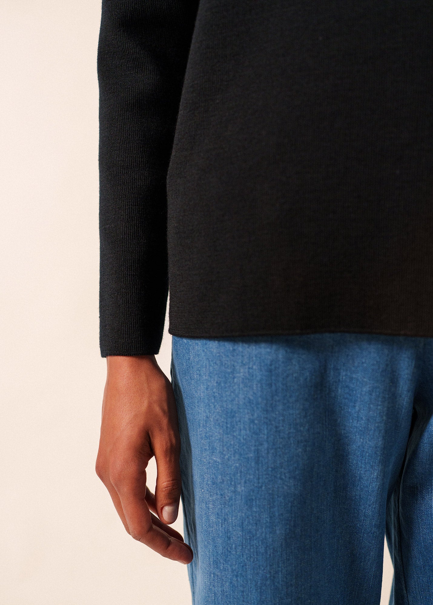 Pull marin Brégançon (NOIR)
