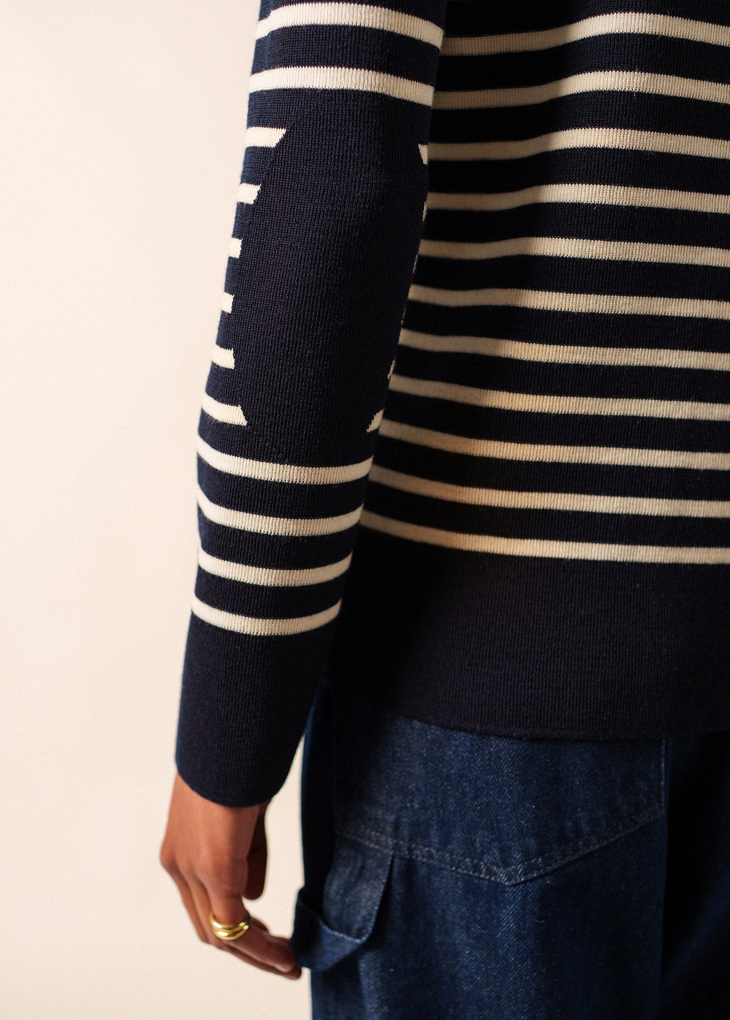 Pull marin Brégançon (NAVY/ECUME)