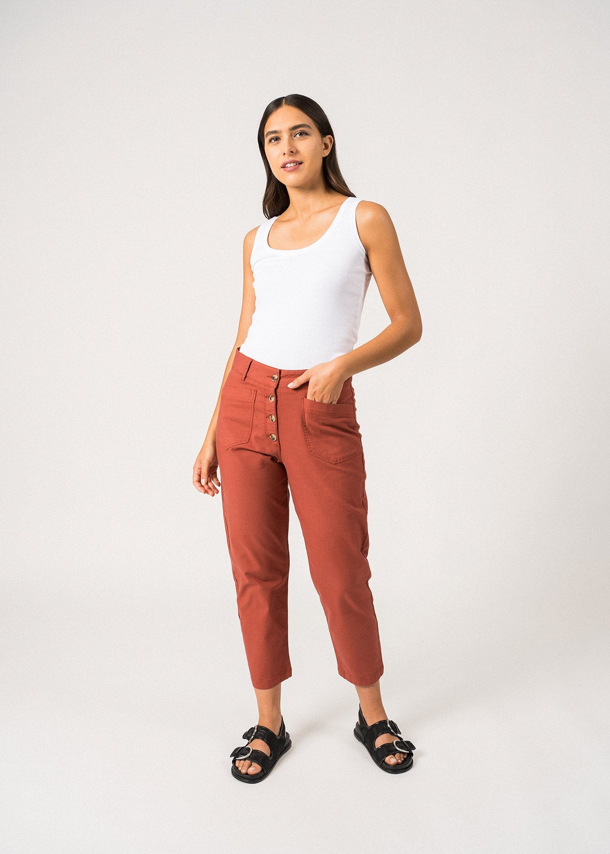 Pantalon Salomé (TERRACOTTA)