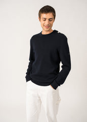 Pull Mondiovision x le Mont Saint-Michel (NAVY/MULTICO)