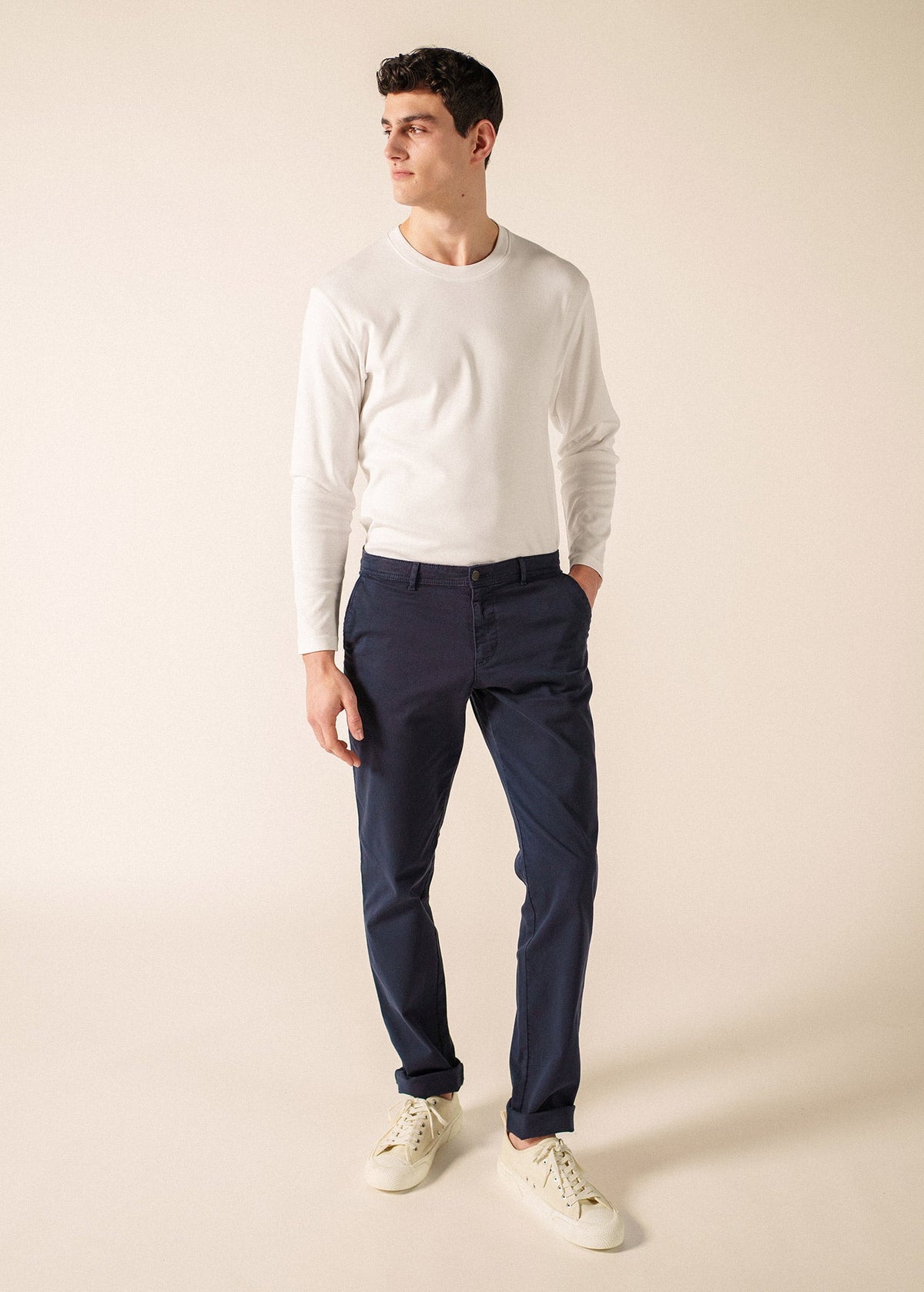 Pantalon Voile Eté (MARINE)