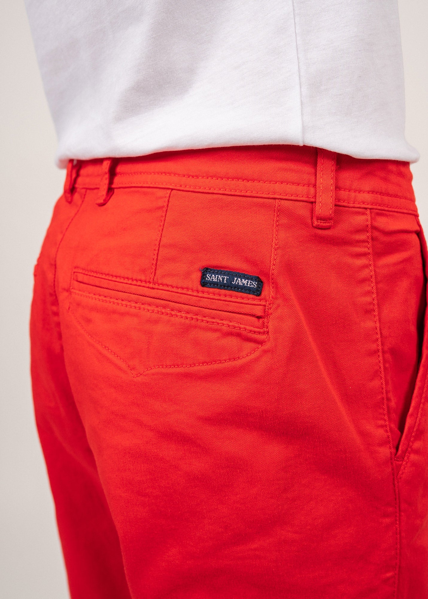 Pantalon chino Voile Eté (SANGUINE)